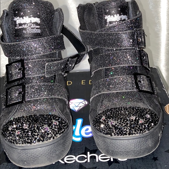 LIMITED EDITION TWINKLE TOES SKECHERS SIZE 11 - Picture 2 of 4